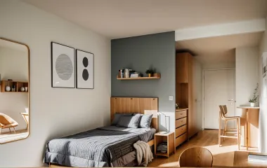 Programme immobilier neuf Angers résidence étudiante à 10 min à pied du campus