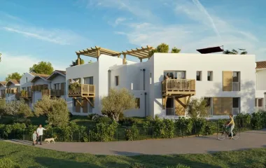 Programme immobilier neuf Anglet en bordure du Parc Maharin