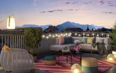 Annecy à 8 minutes à vélo du Pont des Amours