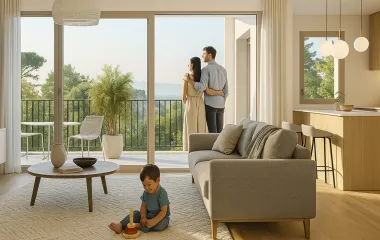 Programme immobilier neuf Antibes Juan-les-Pins résidence de standing à 200 m de la plage