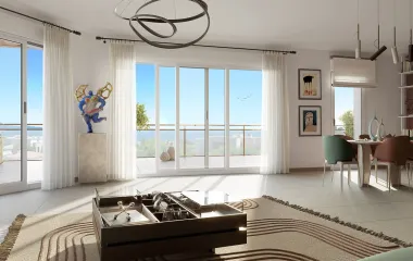 Antibes quartier Les Bréguières à 17 min à pied de la plage