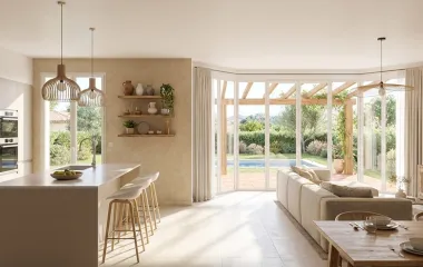 Programme immobilier neuf Antibes villas individuelles proches du littoral