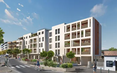 Aubagne petite résidence proche centre-ville et commerces