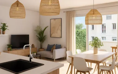 Aubervilliers quartier résidentiel à 600m du métro 7