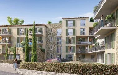 Auribeau Village emplacement central proche commerces
