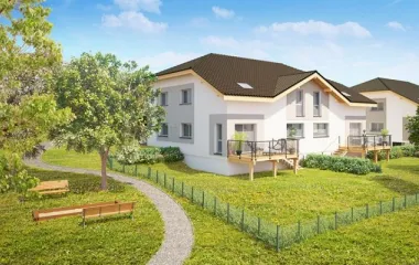 Programme immobilier neuf Ballaison vue sur lac Léman