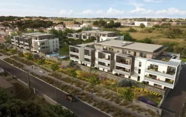 Programme immobilier neuf Beziers au coeur du quartier "Les Parcs du Frigoulas"