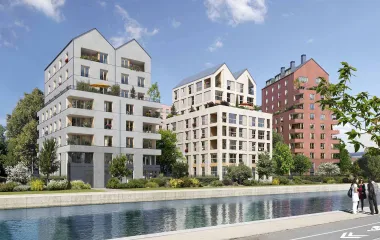 Programme immobilier neuf Bobigny sur les rives du canal de l'Ourcq