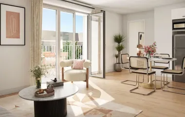 Programme immobilier neuf Bonnières-sur-Seine résidence intergénérationnelle proche centre