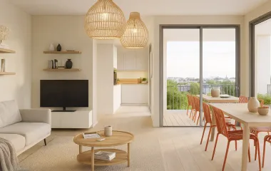 Programme immobilier neuf Bordeaux Caudéran à 500m de l'Eglise Saint Amand