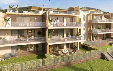 Programme immobilier neuf Bormes-les-Mimosas à 13 minutes à pied du Parc du cigalou