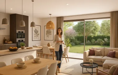 Bouc-Bel-Air villa neuve avec grand jardin