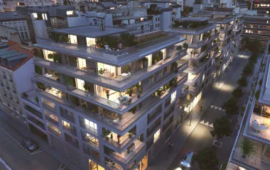 Programme immobilier neuf Boulogne-Billancourt proche Mairie Métro 10 et 9 à 7 min à pied