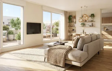 Programme immobilier neuf Bourgoin-Jallieu quartier Majestel proche commerces