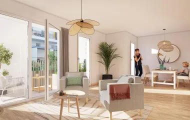 Programme immobilier neuf Bourgoin-Jallieu résidence séniors proche parc des Lilattes