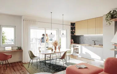 Programme immobilier neuf Brest cœur de Kerbonne avec vue dégagée sur la rade