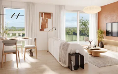 Programme immobilier neuf Brest Lambézellec vue sur le golf marine Le Bergot