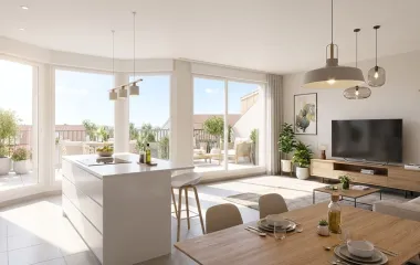 Programme immobilier neuf Bruebach environnement verdoyant proche de Mulhouse