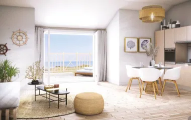 Programme immobilier neuf Cabourg Vvues mer, plage et digue à 60 mètres