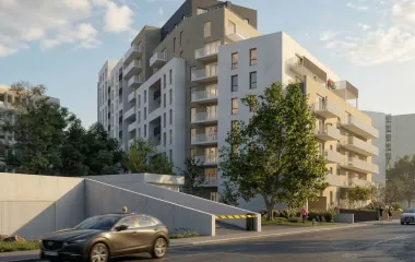 Programme immobilier neuf Caen quartier Péricentre à 5 minutes à pied du tramway T1 et T2