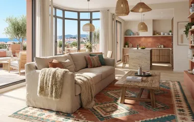 Cavalaire-sur-Mer à proximité de la plage