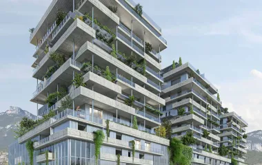 Programme immobilier neuf Chambéry ecoquartier de Vetrotex à 10 min du centre-ville