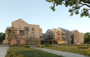 Programme immobilier neuf Chartres-de-Bretagne quartier résidentiel à 12 min de Rennes