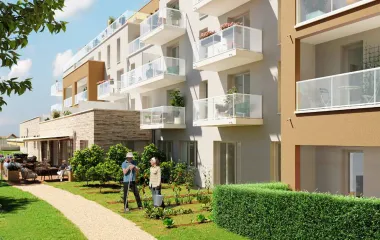 Programme immobilier neuf Chilly-Mazarin résidence seniors environnement paisible