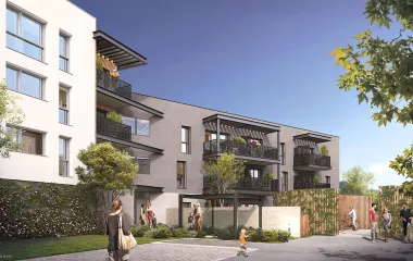 Programme immobilier neuf Cholet à 15 min à pied du lac de Ribou