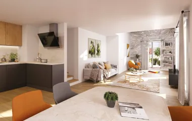 Programme immobilier neuf Clamart à 3 min à pied du bus 14 et du Square Hélène Boucher