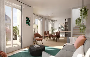 Programme immobilier neuf Clamart à 500m du tramway T6 Soleil Levant