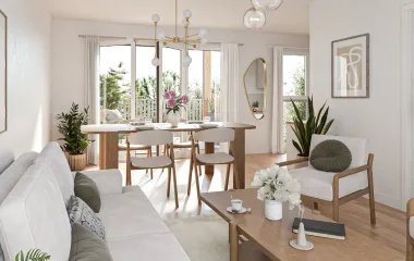 Programme immobilier neuf Coublevie secteur résidentiel à 10 min de la gare