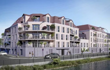 Programme immobilier neuf Creil en face de l'île Saint-Maurice