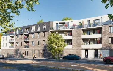 Programme immobilier neuf Déville-lès-Rouen quartier des Docks à 5 min du centre