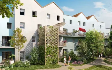 Programme immobilier neuf Dijon écocité du Jardin des Maraîchers