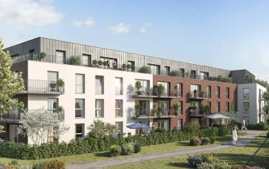 Programme immobilier neuf Douai résidence intimiste proche rives de la Scarpe