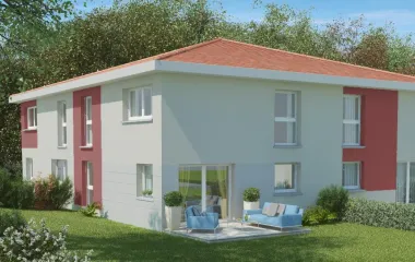 Programme immobilier neuf Echalas, vue panoramique