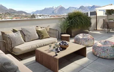 Échirolles adresse résidentielle avec vues sur le Vercors