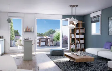 Programme immobilier neuf Equemauville à 7 min en voiture des plages de Honfleur