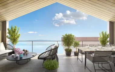 Programme immobilier neuf Evian-les-Bains à 3 minutes à pied de la ligne H