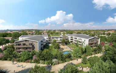 Programme immobilier neuf Feyzin résidence seniors proche Parc de l'Europe