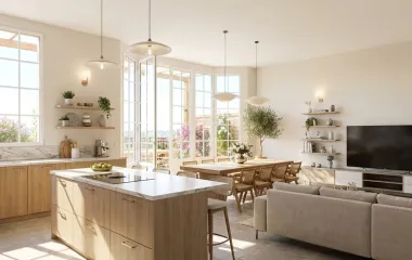 Gassin villa avec vue sur la Presqu’île de Saint-Tropez