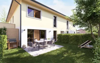 Gilly-sur-Isère quartier pavillonnaire proche commodités