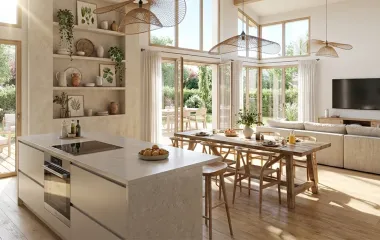 Programme immobilier neuf Gleizé maisons à 8 min de la gare TER de Villefranche-sur-Saône