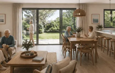 Programme immobilier neuf Gujan-Mestras centre-ville dans un écrin de verdure