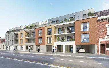 Programme immobilier neuf Hallennes-lez-Haubourdin en plein centre bourg