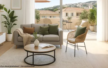 Hyères à deux pas du centre et à 4 km de la mer