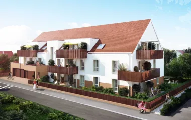 Programme immobilier neuf Illkirch-Graffenstaden résidence intimiste proche tram et bus