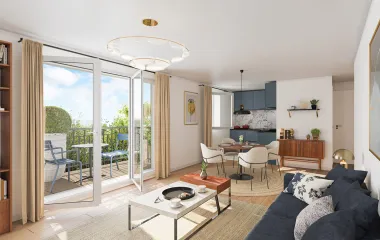 Ivry-sur-Seine à deux pas des rives de la Seine et RER C à 850m