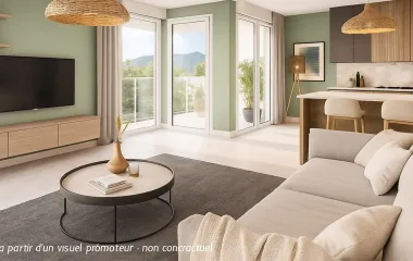 La Ravoire vues dégagées sur les massifs